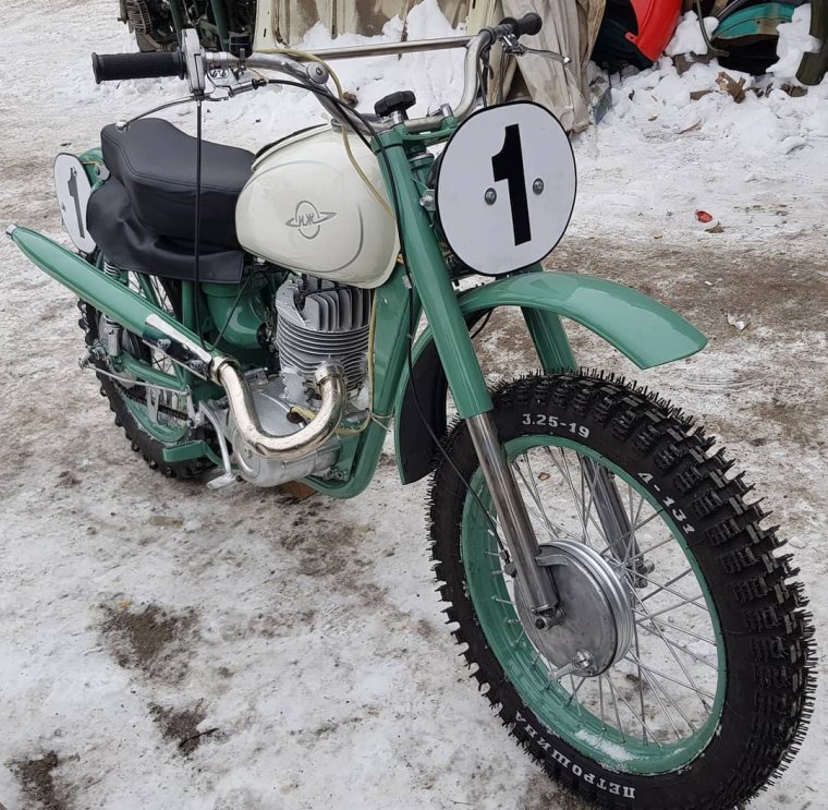 Кроссовый мотоцикл ИЖ