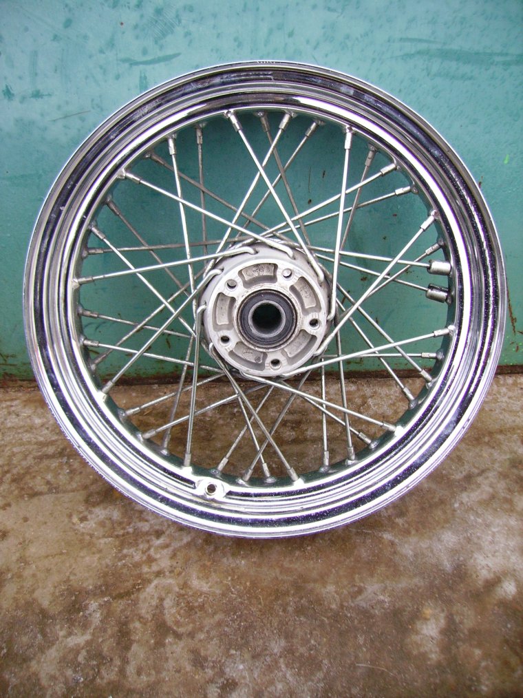 Cb400 спицованный