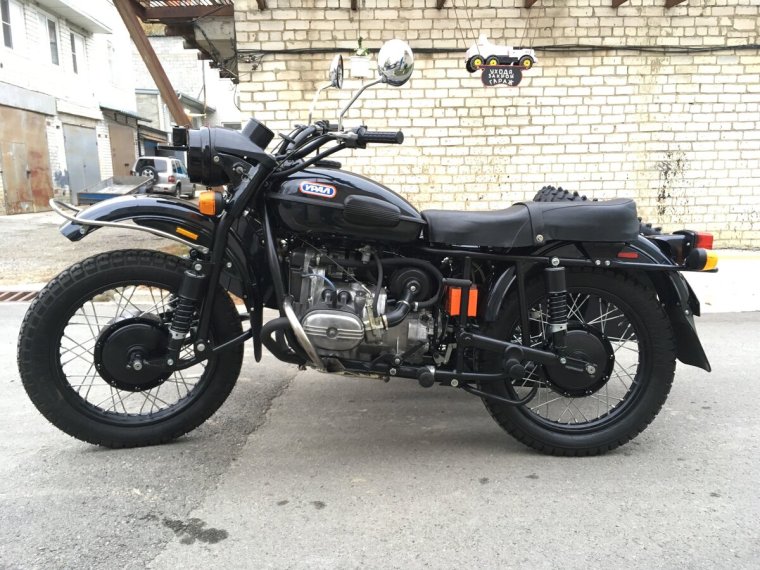 Мотоцикл Урал черный