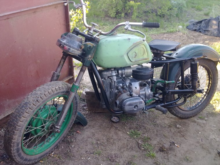 Переделка мотоцикла Урал