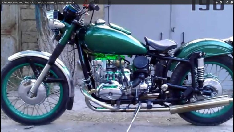 Круто Покрашенные мотоциклы Урал