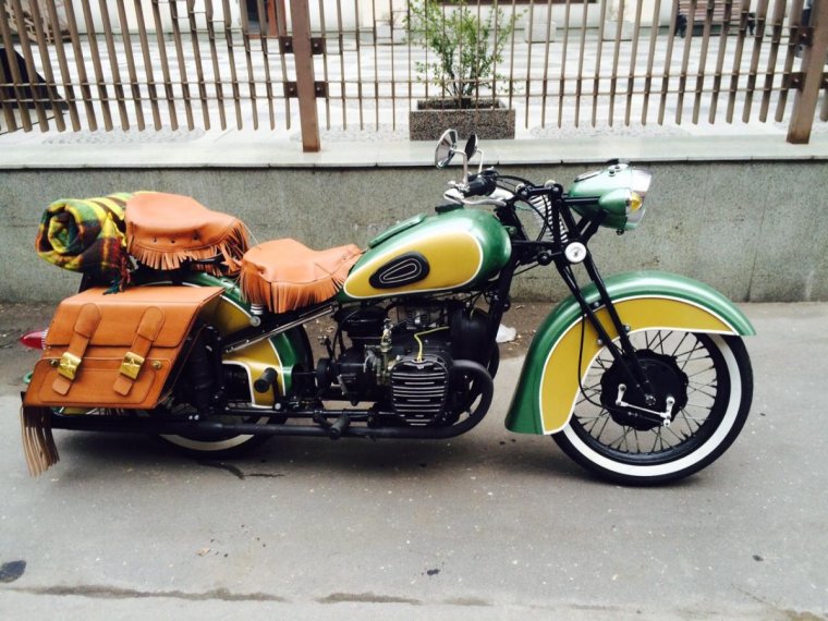 Мото м-72 кастом