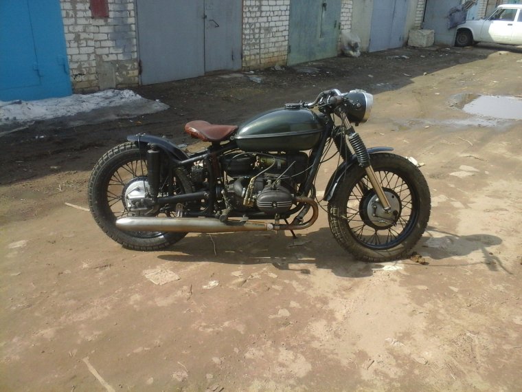 Мотоцикл Урал одиночка кастом