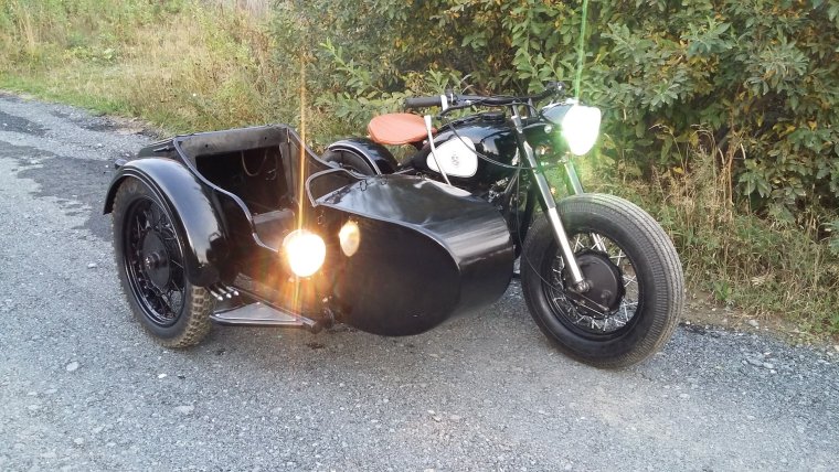 Урал боббер с коляской