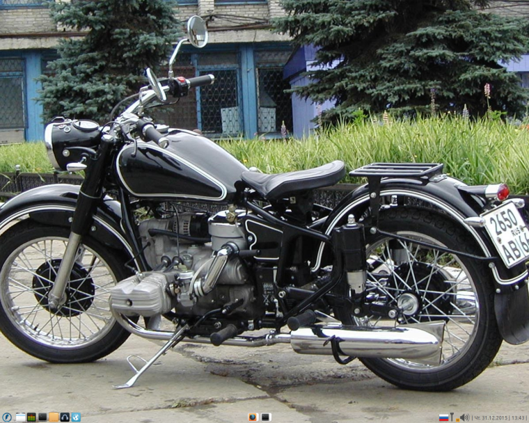 Мото Урал ретро