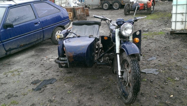 Днепр МТ 16 С приводом на коляску