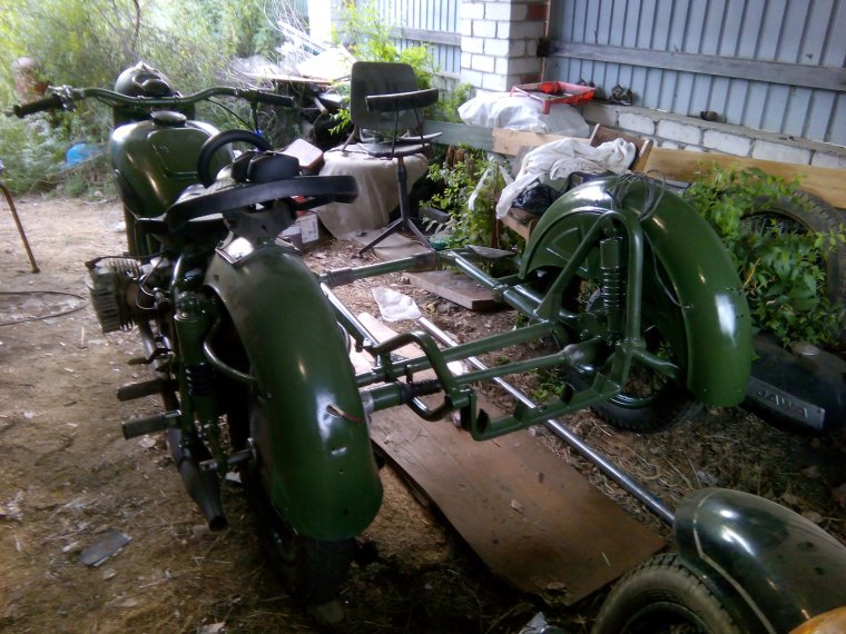 Мотоцикл МВ-750