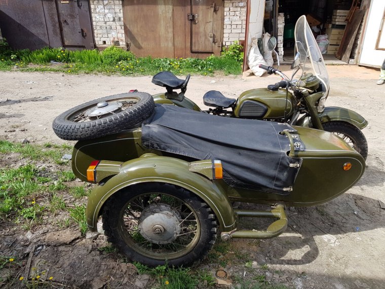 Днепр МТ 16 С приводом на коляску