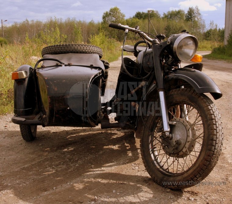 Днепр 12 мотоцикл черный