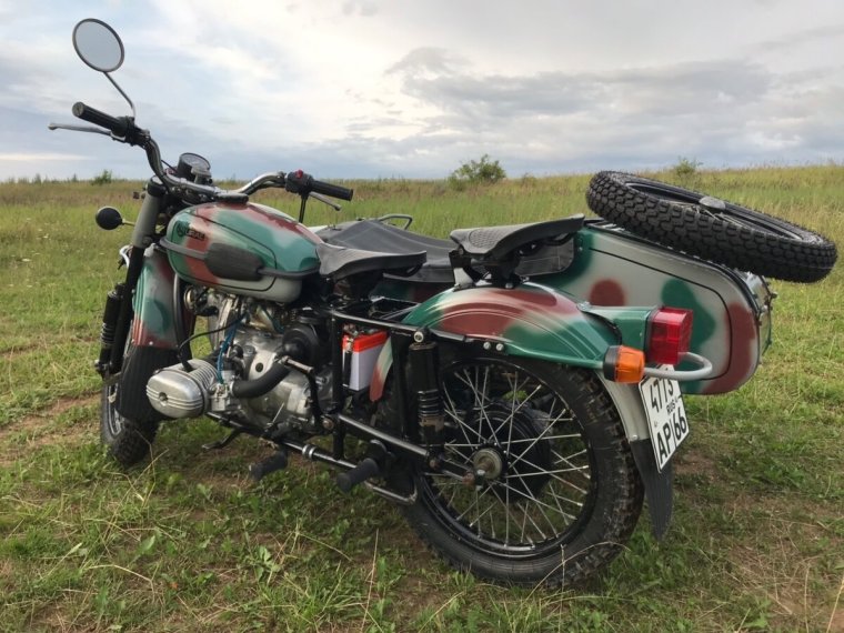 Мотоцикл Урал Гир ап. Б/У