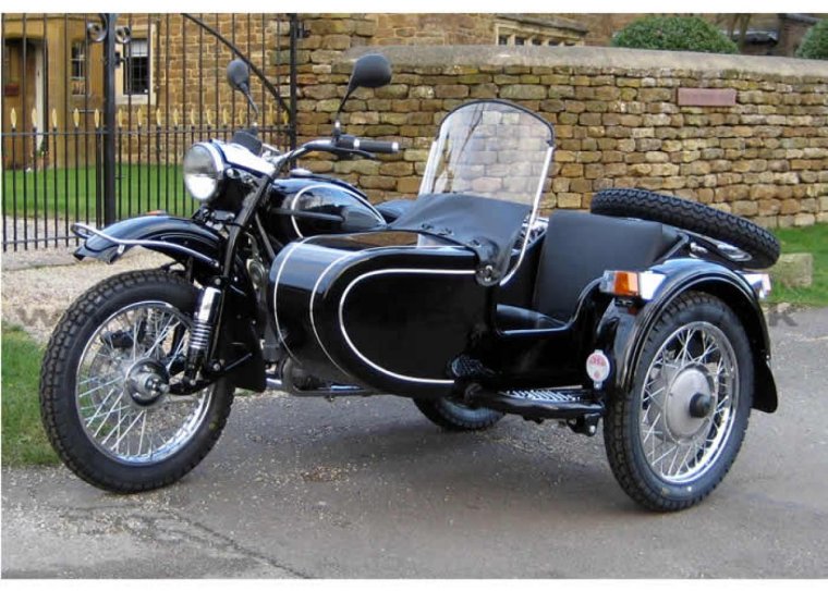 Мотоцикл Урал черный