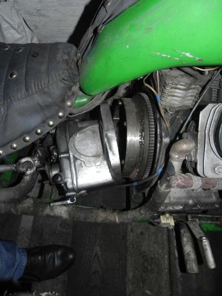 Двигатель ЗАЗ на мотоцикл Урал