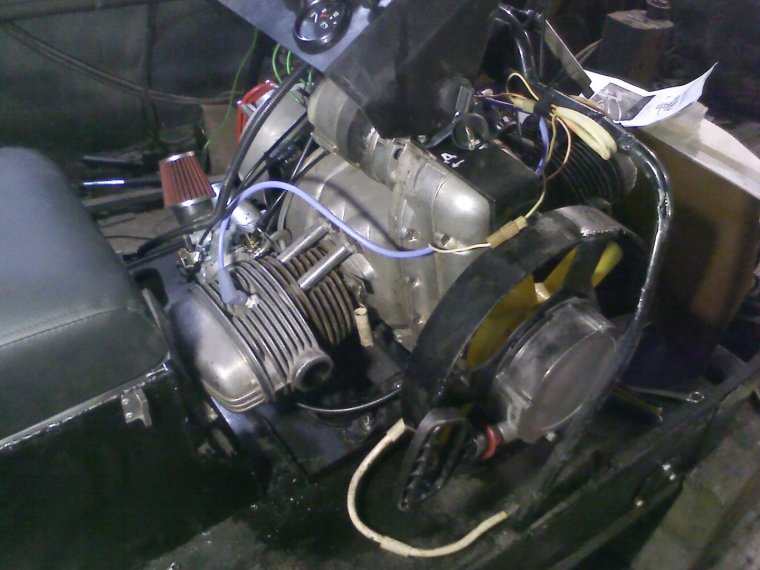 Снегоход Буран с двигателем ИЖ Планета 5