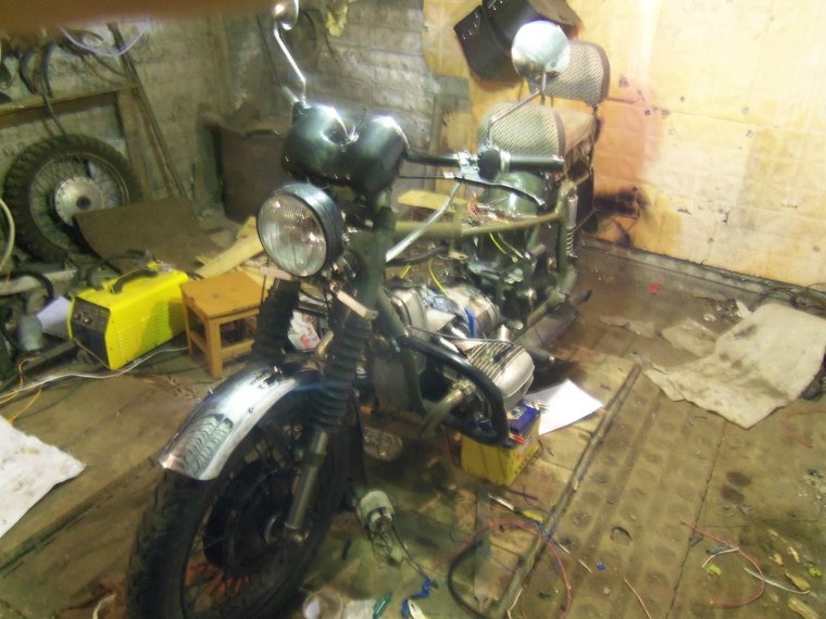 Переделка Днепр МТ 9 на 12 вольт