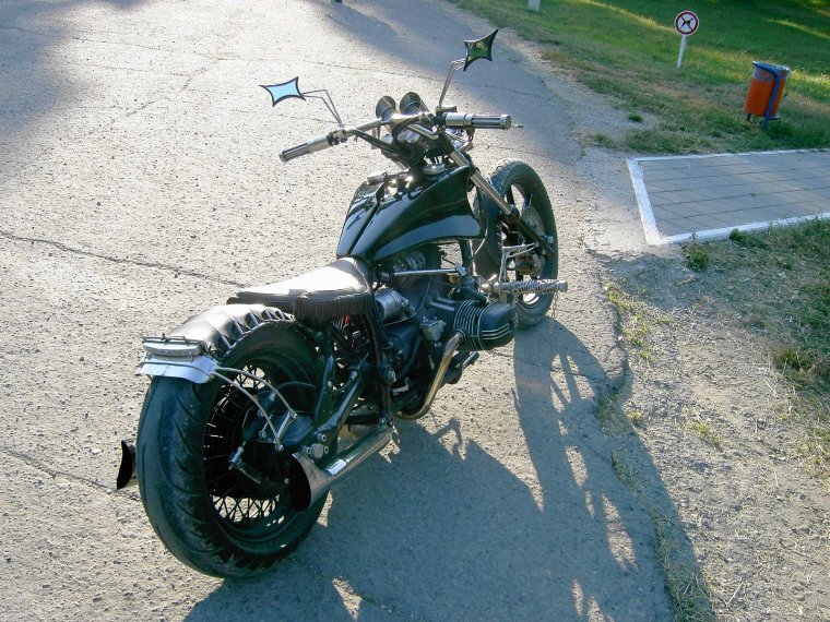 Двигатель от Оки на мотоцикл Урал