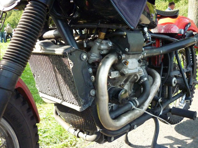 Дизельный двигатель на мотоцикл Урал