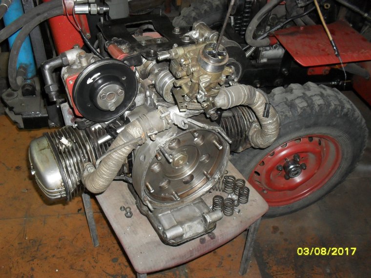 Мотоколяска с движком от Оки