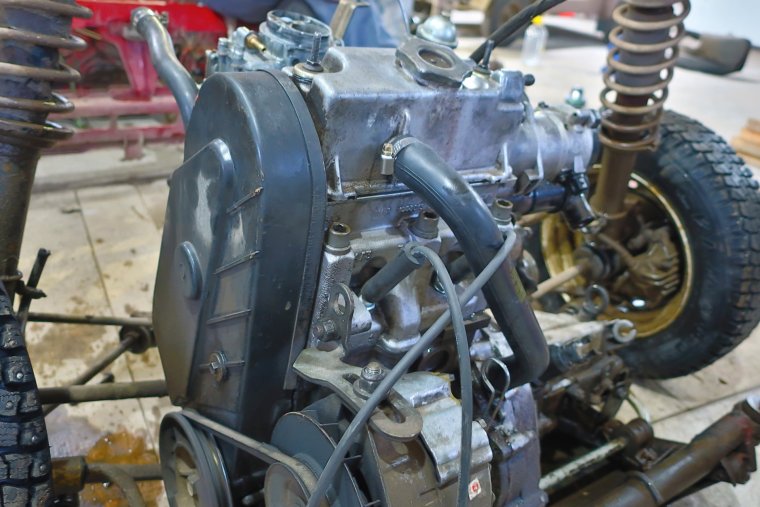 Мотоколяска с3д с двигателем Ока