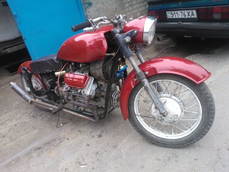 Мотоцикл с двигателем ЗАЗ 968