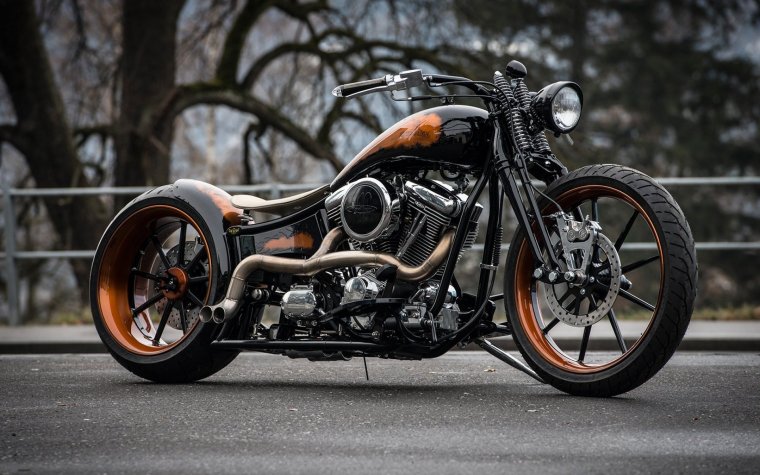 Харлей Дэвидсон боббер кастом