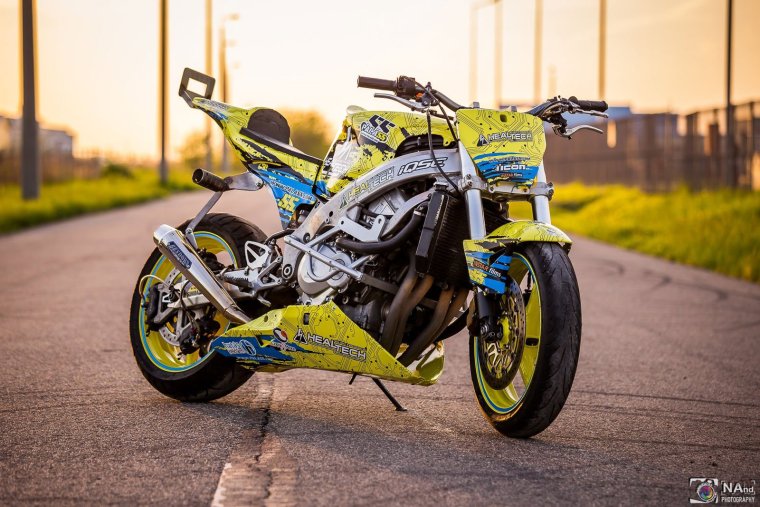 BMW f800r Джимхана