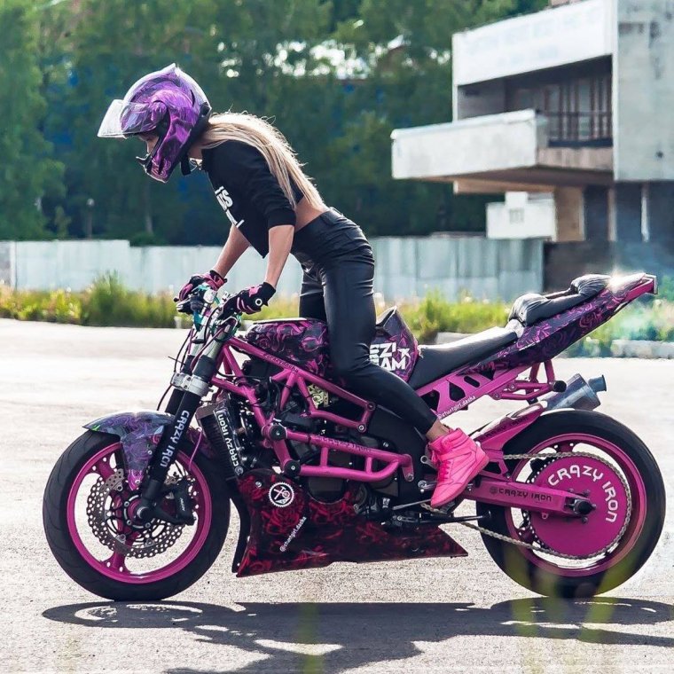 КТМ мотард стант