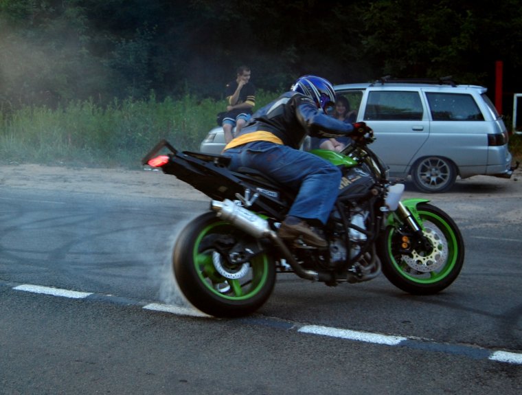 Стантрайдинг зеленый ранер