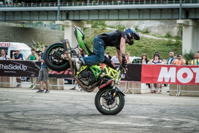 Трюковой питбайк мототриал