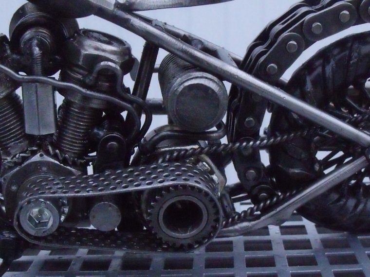 Мотоцикл из подшипников своими руками по деталям