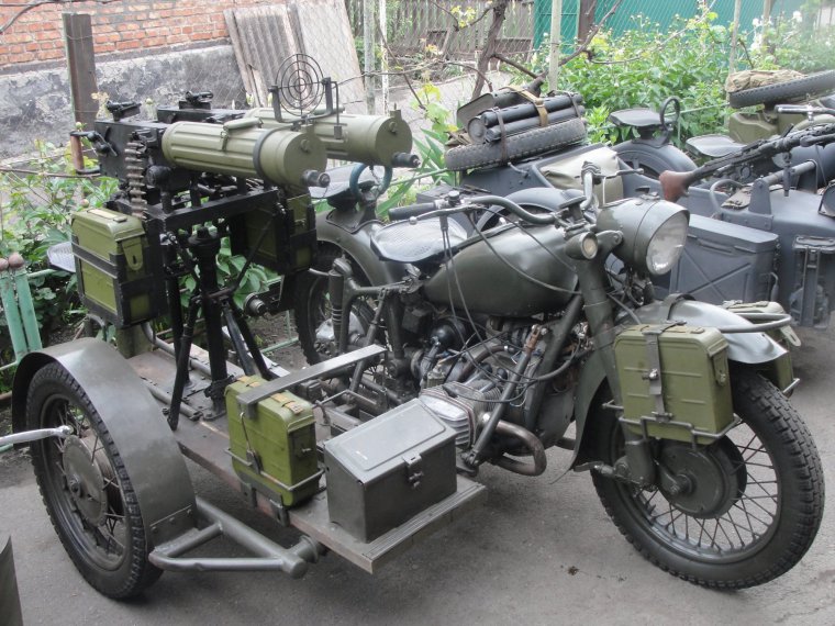 Мотоцикл БМВ второй мировой