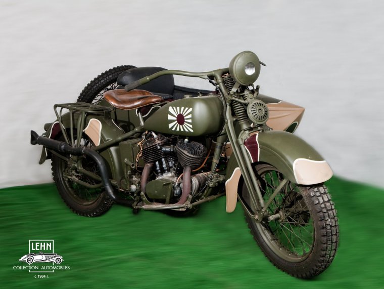 Мотоцикл м72 1942 года