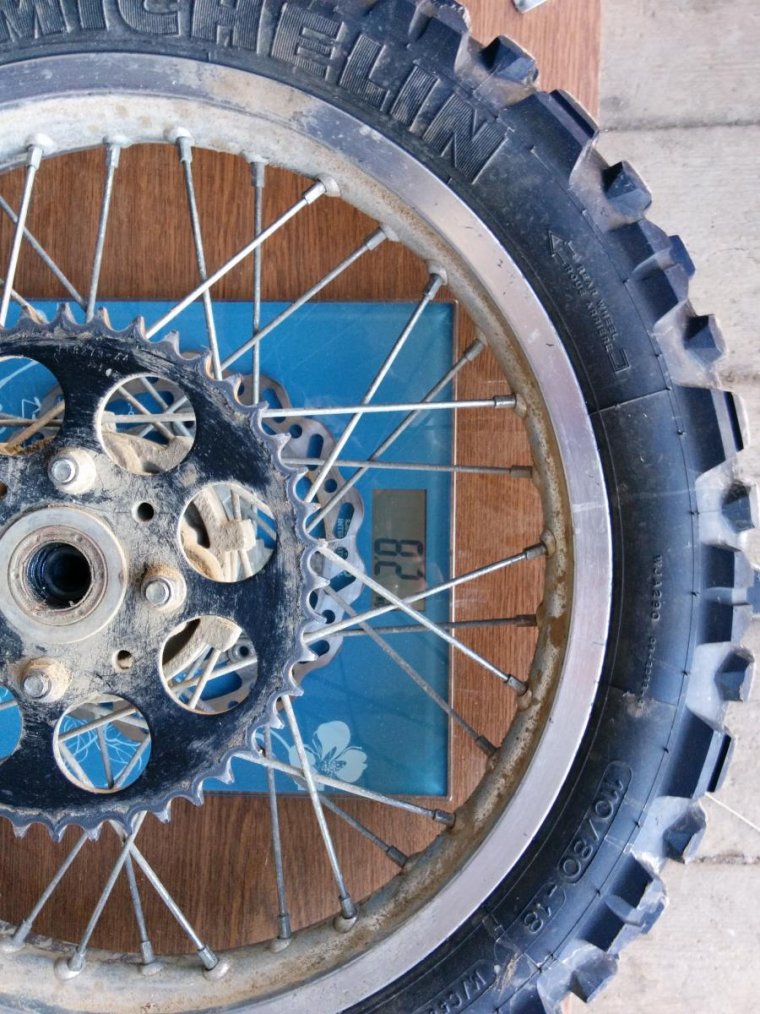 Заднее колесо на Балтмоторс на 6 болтов