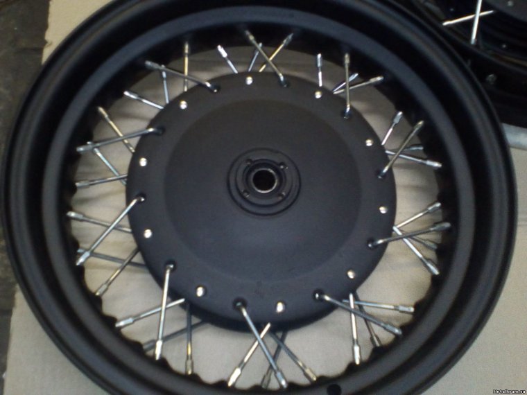Спицовка колеса Урал