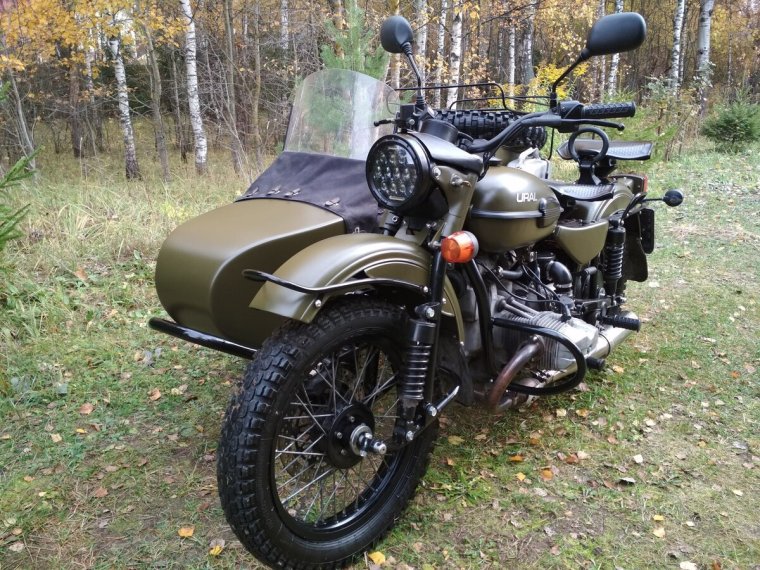 Спицовка колеса Урал