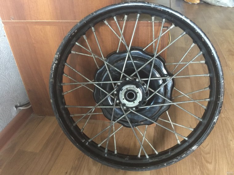 Урал с задним колесом на 180