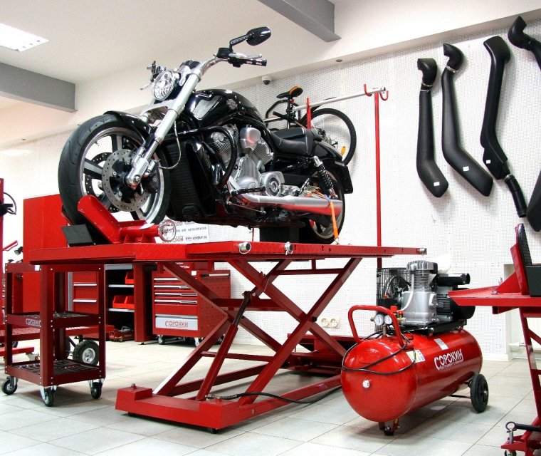 Оборудование для мотосервиса