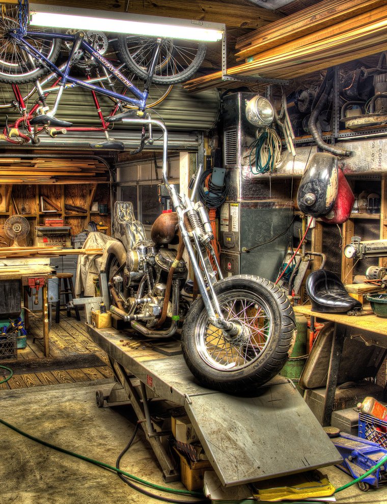 Мастерская мотоциклов