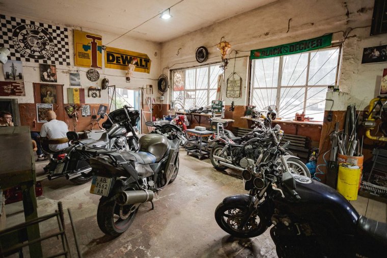 Кастомная мастерская мотоциклов