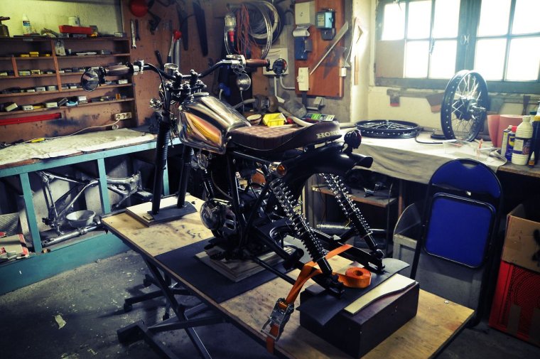 Мастерская для мотоциклов своими руками