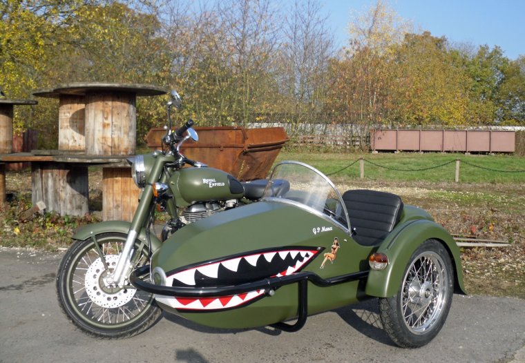Необычные мотоциклы с коляской
