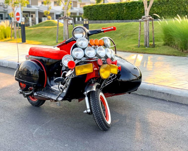 Байк с коляской