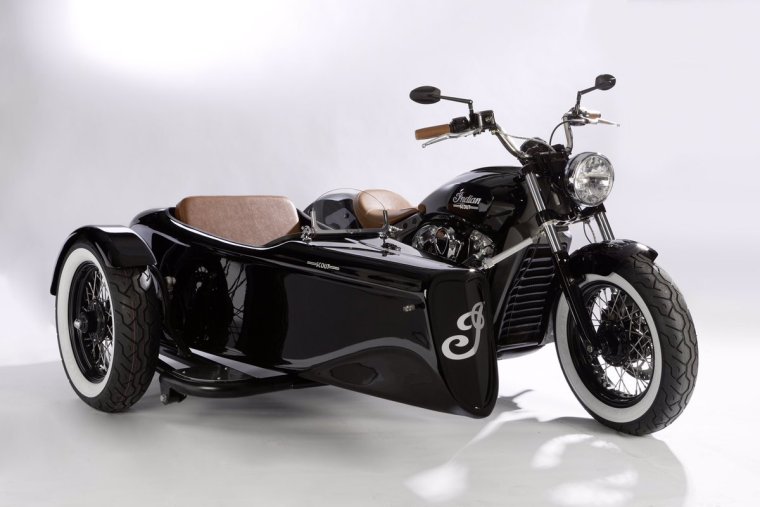 Индиан Скаут с коляской