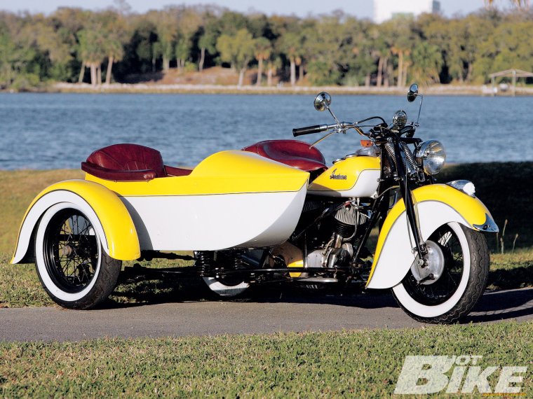 Современные мотоциклы с коляской java