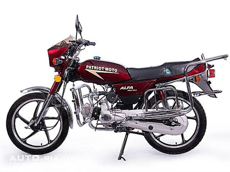 Мотоцикл Альфа Мустанг 110 кубов