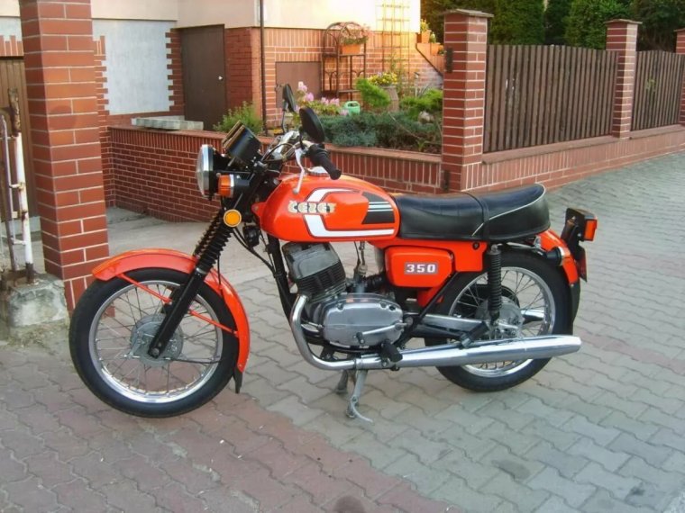 Чехословацкий мотоцикл Чезет
