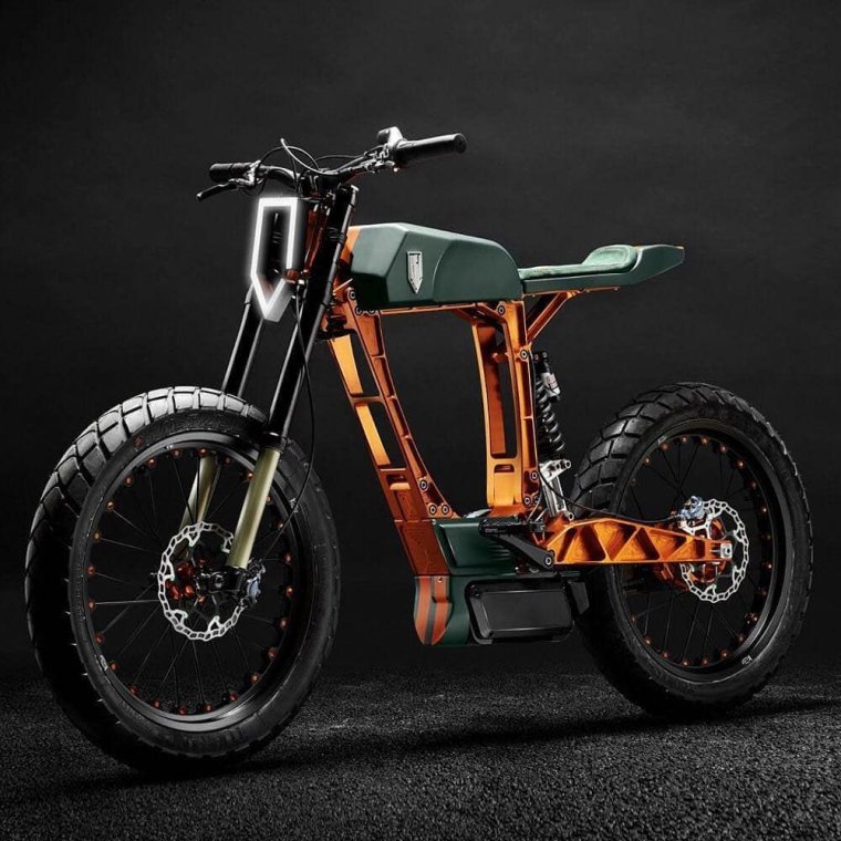 Электровелосипед фэт-байк, чоппер