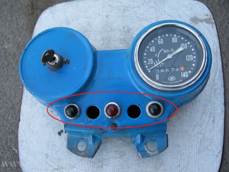 ИЖ Юпитер 3 приборная панель