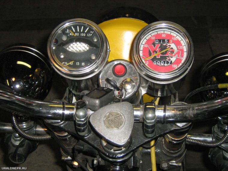 Мото Урал приборная панель Днепр