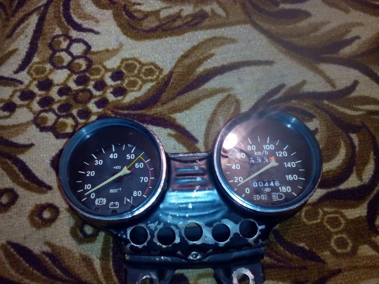 Приборка от ВАЗ 2106 на ИЖ Юпитер 5