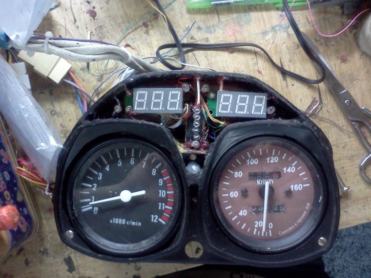 Приборка ИЖ Планета 4